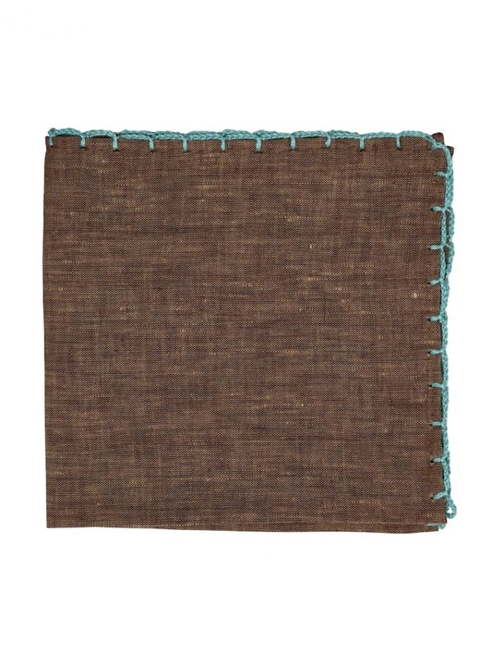 GRECÍA cortex Radici patrimonio 1970 pocket square